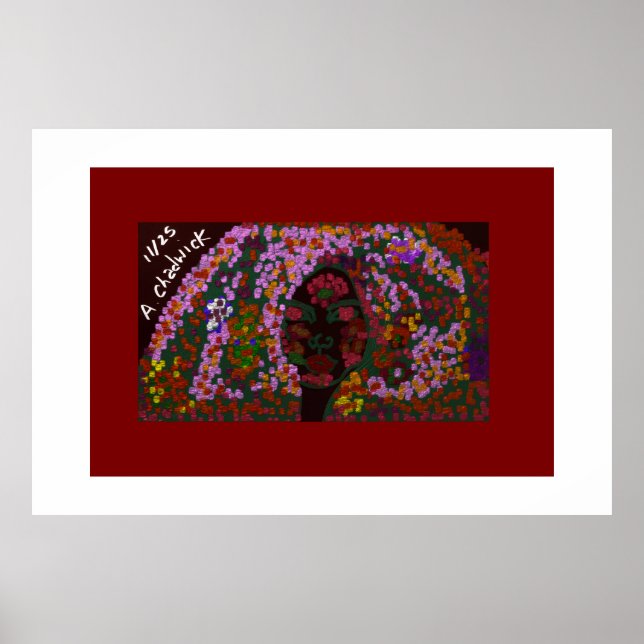Póster Novia Floral (Frente)