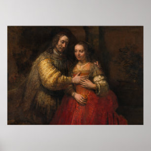 Póster Novia judía Rembrandt van Rijn