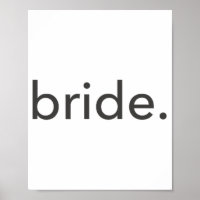 Novia minimalista. Mínimo 