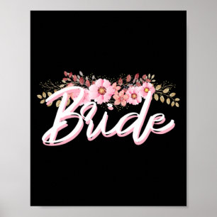 Póster Novia Novio Preparándose Boda Novio