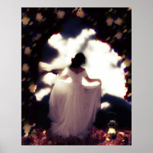 Póster Novia que mira el poster de Portait