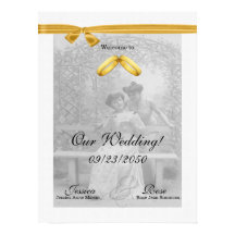 Novias viejas bienvenidas a nuestro Boda