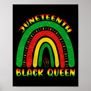 Póster Noviembre África Negra Americana Cute Mujeres Adol