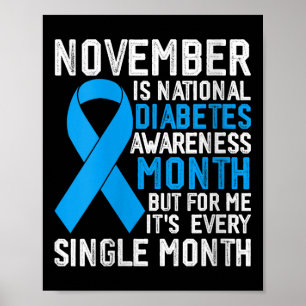 Póster Noviembre: Conciencia nacional sobre la diabetes