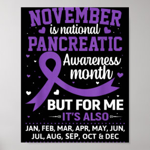 Póster Noviembre es el Mes de Concientización sobre el Cá