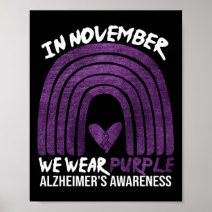 Póster Noviembre Vivimos la guerra del Alzheimerheimer pú