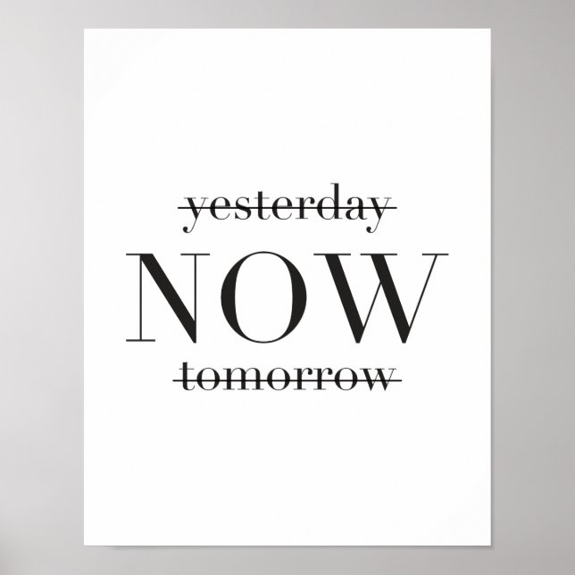 Póster Now (Frente)