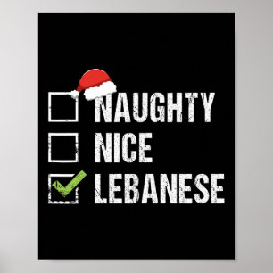 Póster Ntraviesa Niza El Líbano Santa Navidades Regalo