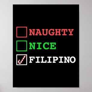 Póster Ntrísima Niza Filipinas Navidades divertidos