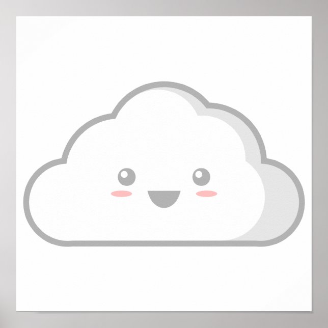 Póster Nube (Frente)