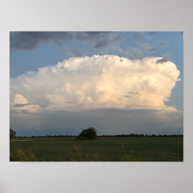 Póster Nube de tormenta (Frente)