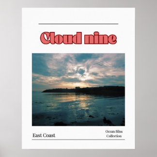 Póster Nube nueve