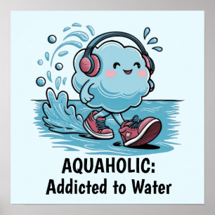 Póster Nube Personalizado divertida