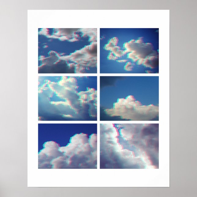 Póster Nubes (Frente)