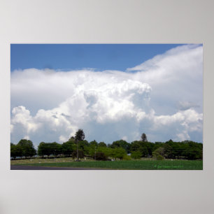 Póster Nubes