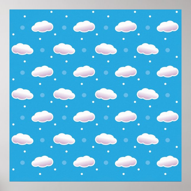 Póster Nubes (Frente)