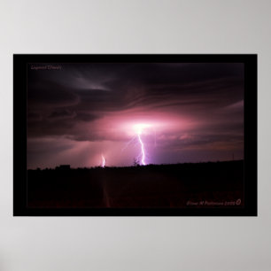 Póster Nubes acodadas