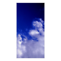 Nubes azules y blancas