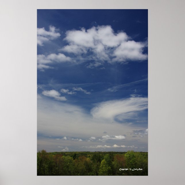 Póster Nubes de barre 1 (Frente)