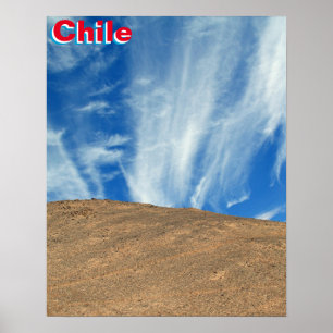 Póster Nubes de Chile