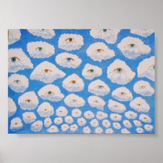 Póster nubes de dolor