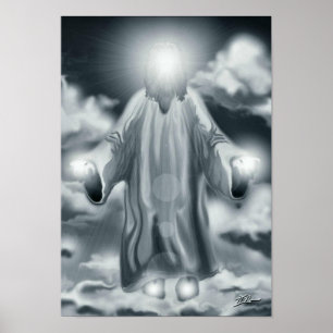PÓSTER NUBES DE JESÚS
