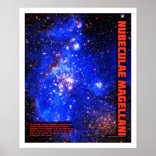 Póster Nubes de Magallanes (Frente)
