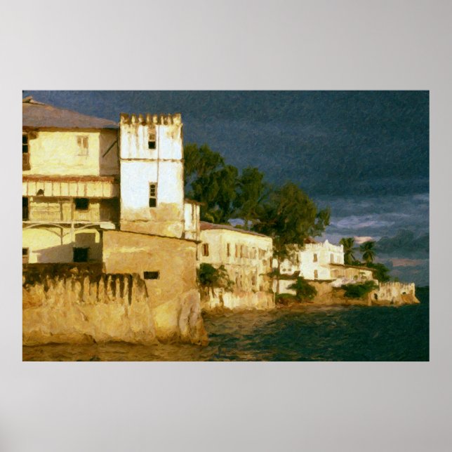 Póster Nubes de tormenta de Zanzíbar (Frente)