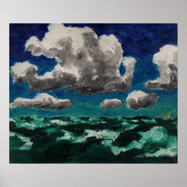 Póster Nubes de Verano | Emil Nolde | (Frente)