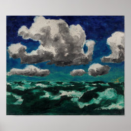 Póster Nubes de verano | Emil Nolde |