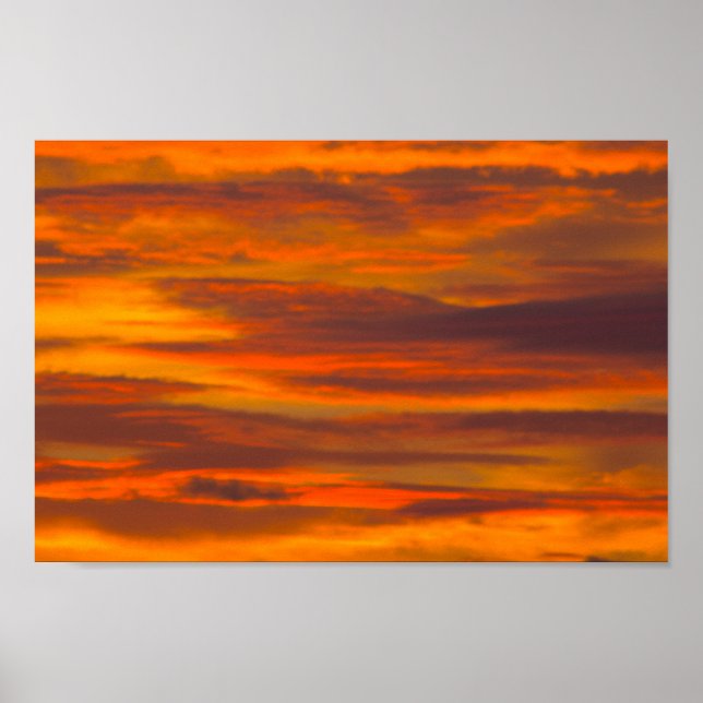 Póster Nubes del Sol, Florida (Frente)