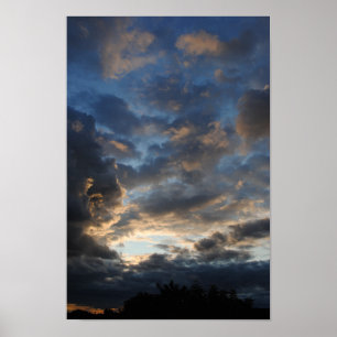 Póster Nubes espectaculares en el cielo 2