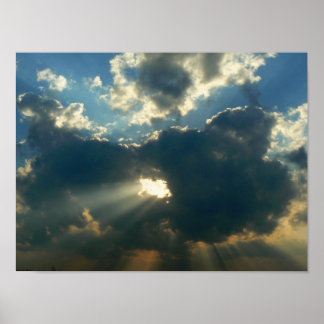 Póster Nubes espirituales 1