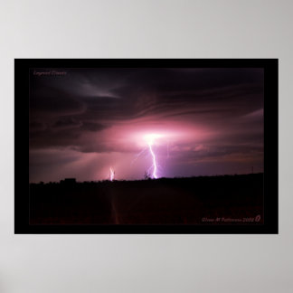 Póster Nubes estratificadas