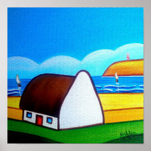 Póster Nubes Fluffy