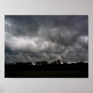 Póster Nubes oscuras (3)