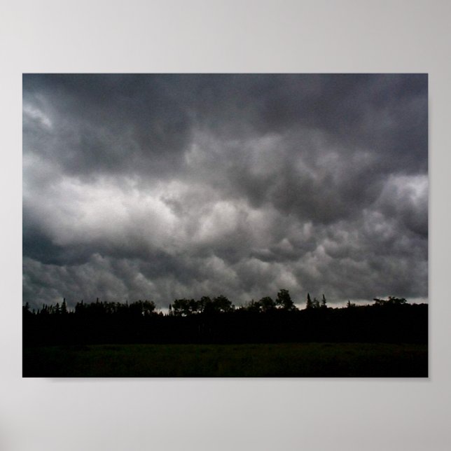 Póster Nubes oscuras (3) (Frente)