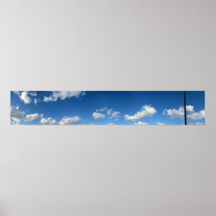 Póster Nubes Panorámicas