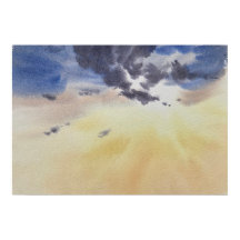 Nubes Pintadas en Acuarela