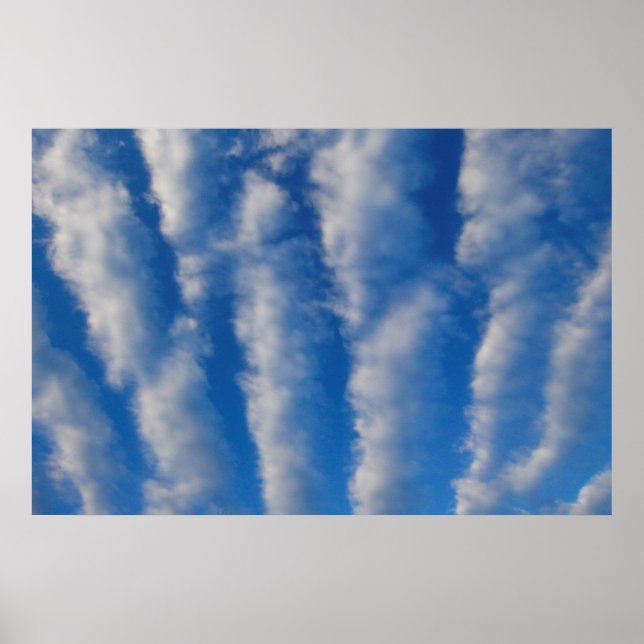 Póster Nubes Undulatus de Stratocumulus (Frente)