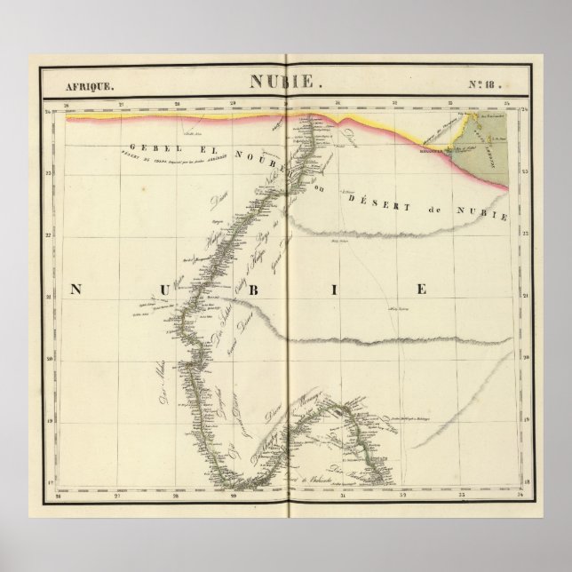 Póster Nubia Africa 18 (Frente)