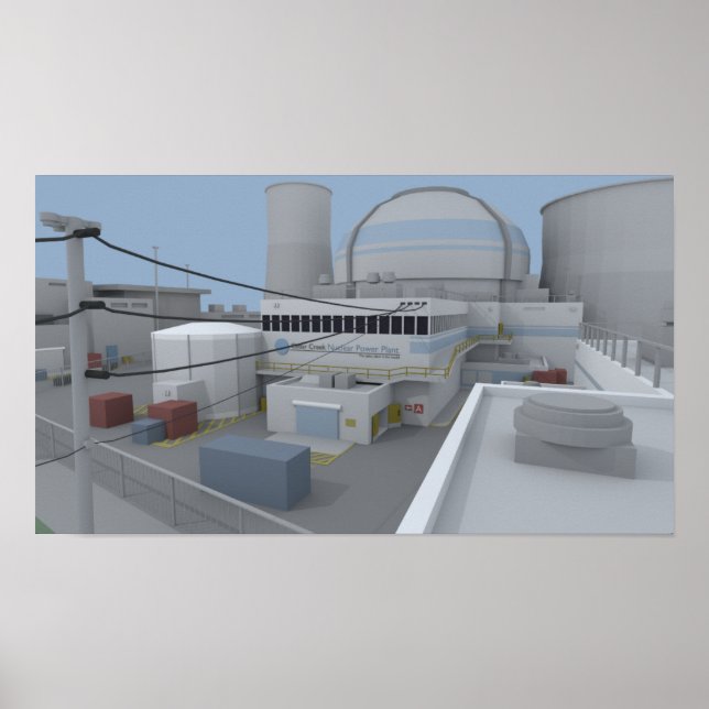 Póster Nuca CSGO de bajo contenido de póliza (Frente)