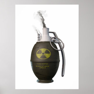 Póster Nuclear danger