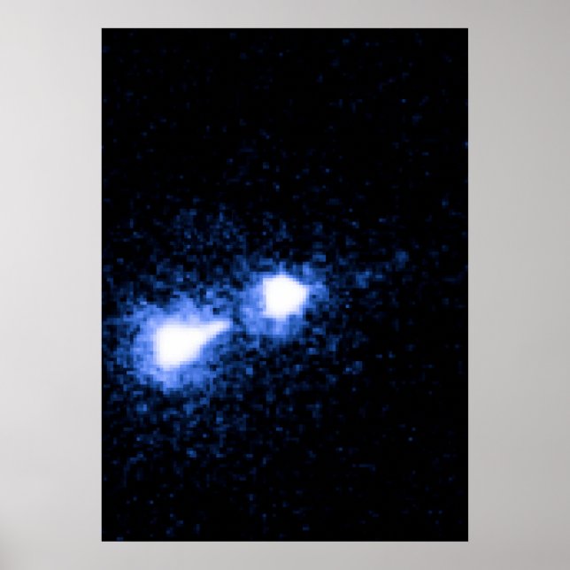 Póster Nucleus M87 y nudo brillante (Frente)
