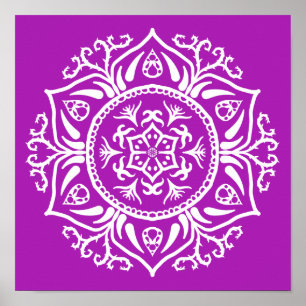 Póster Nudibranch Mandala