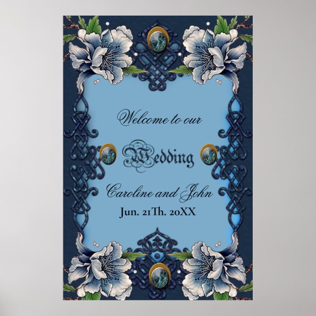 Póster Nudo celta (Frente)