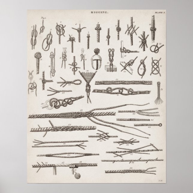 Póster Nudos de época (Frente)