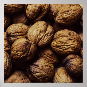 Póster Nueces/poster de cocina