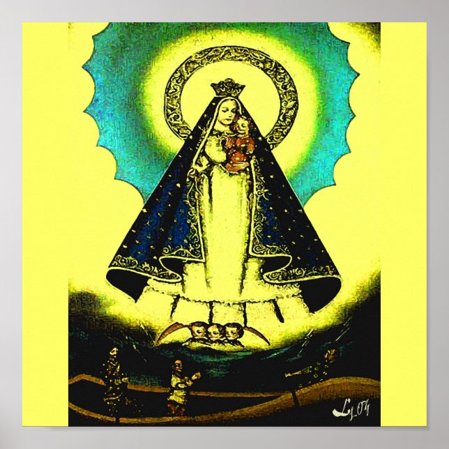 Póster nuestra dama de caridad (Frente)