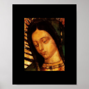 Póster nuestra dama de guadalupe